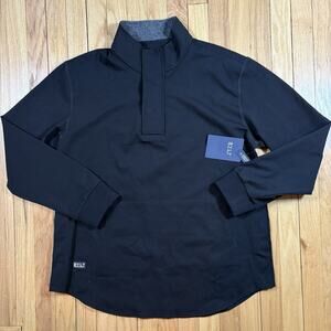 NWT Men’s XL Bylt Premium Basics Elite + Fairway Drop Cut Pullover Black